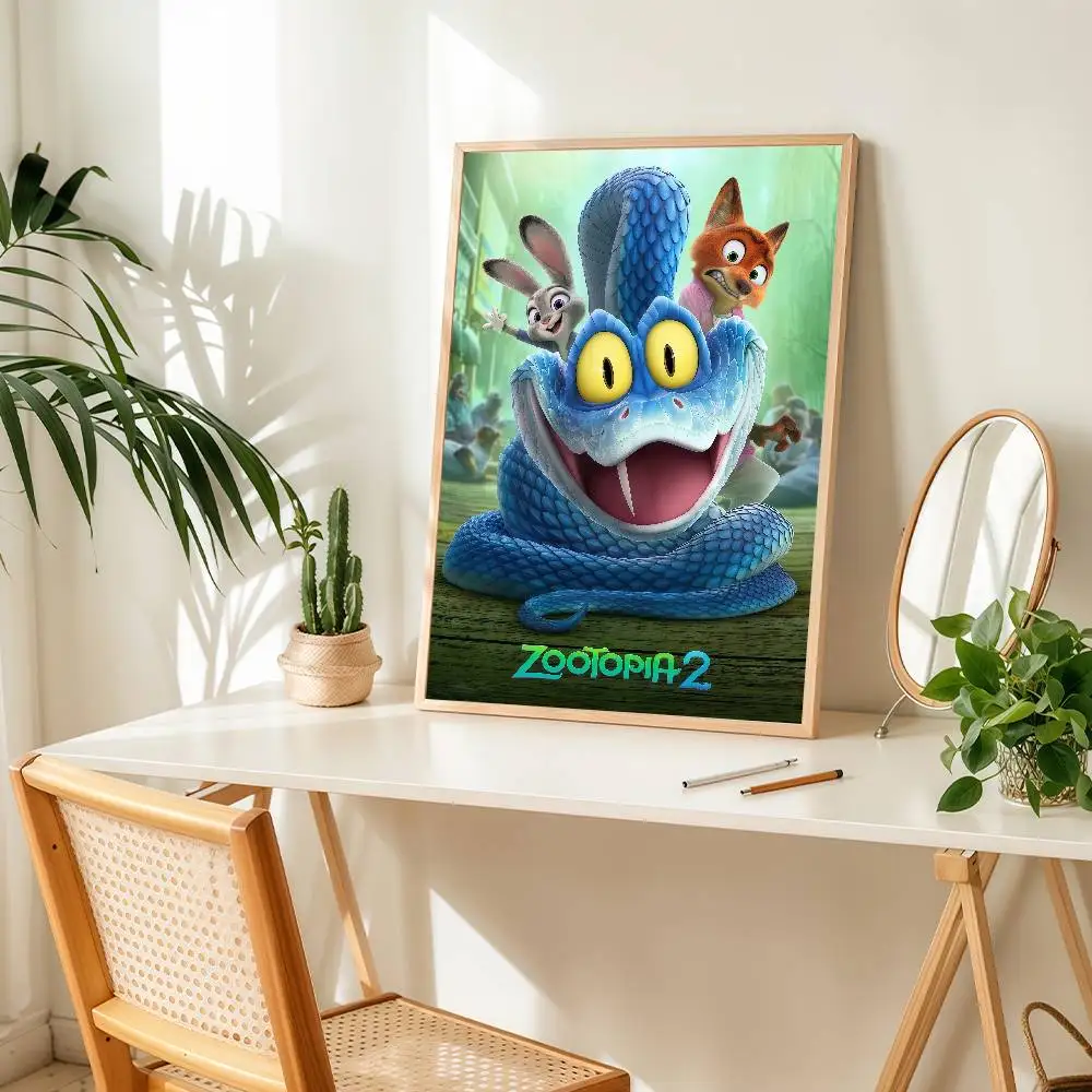 Cute Main Characters Z-zootopia 2 Wall Art