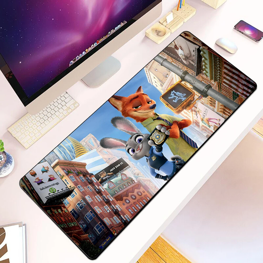 Zootopia Nick and Judy HD Printing Mousepad