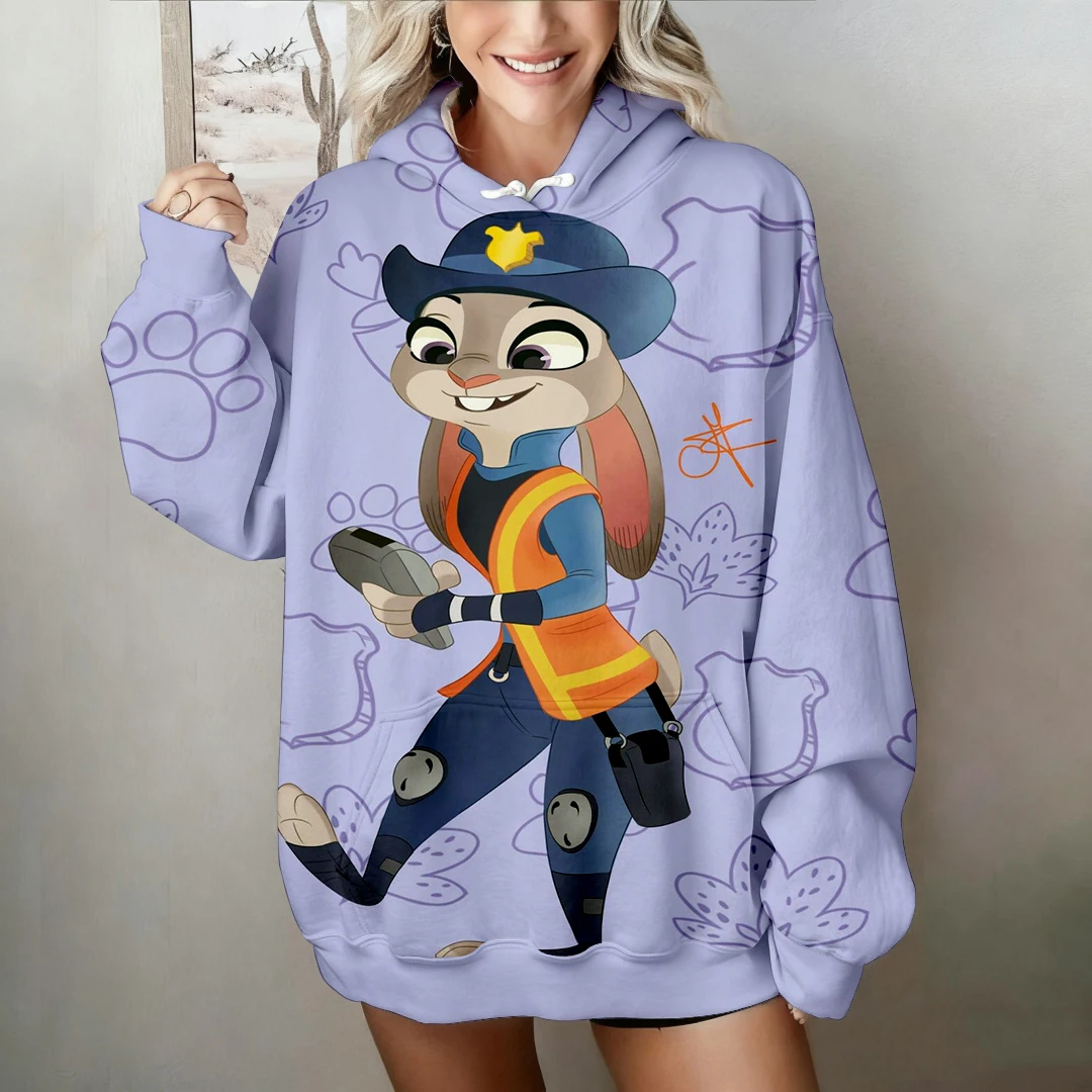Zootopia Unisex Winter 3D Hoodie