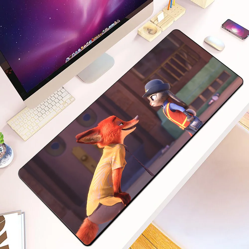 Zootopia Nick Judy Sweet Moment HD Printing Mousepad