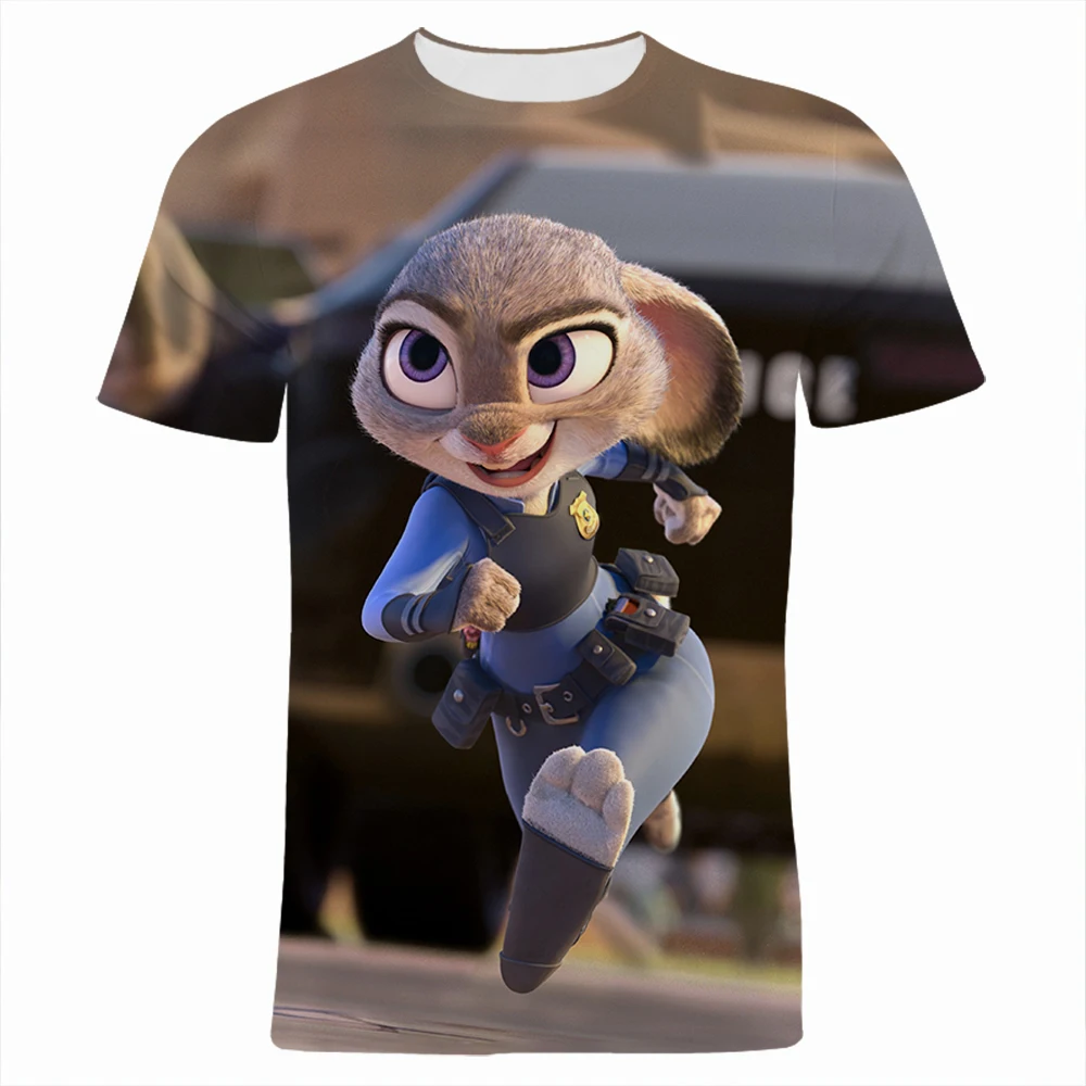 Basic Baby Judy 3D Printing T Shirt