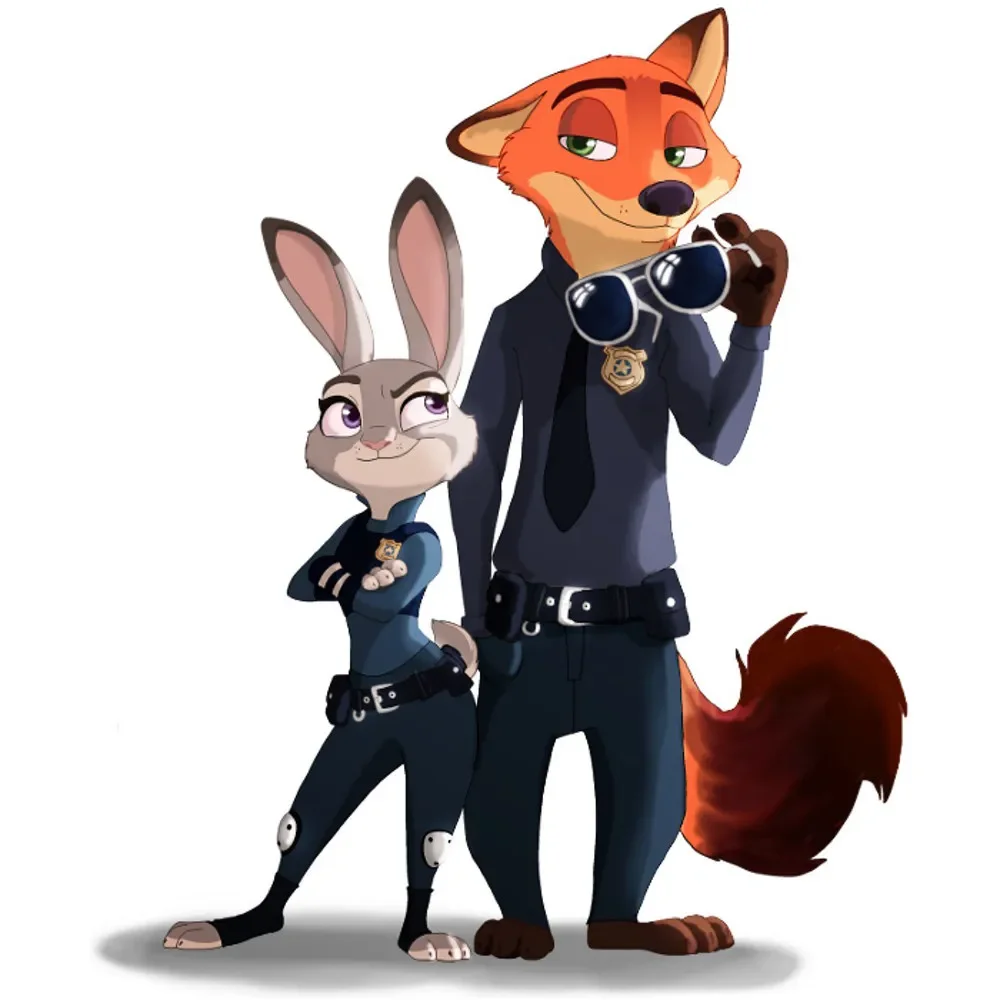 Zootopia Nick And Judy Best Collecties Poster