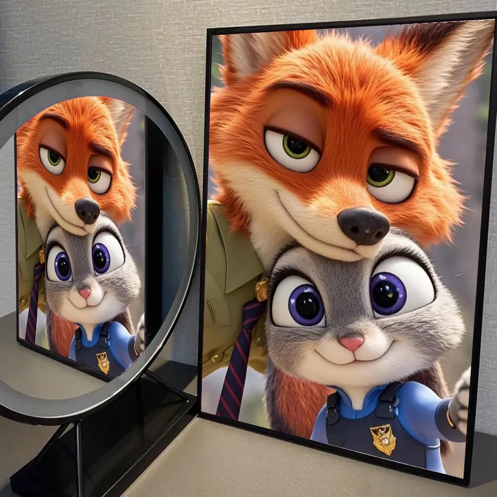 Zootopia Nick Judy Must Own  Wall Art