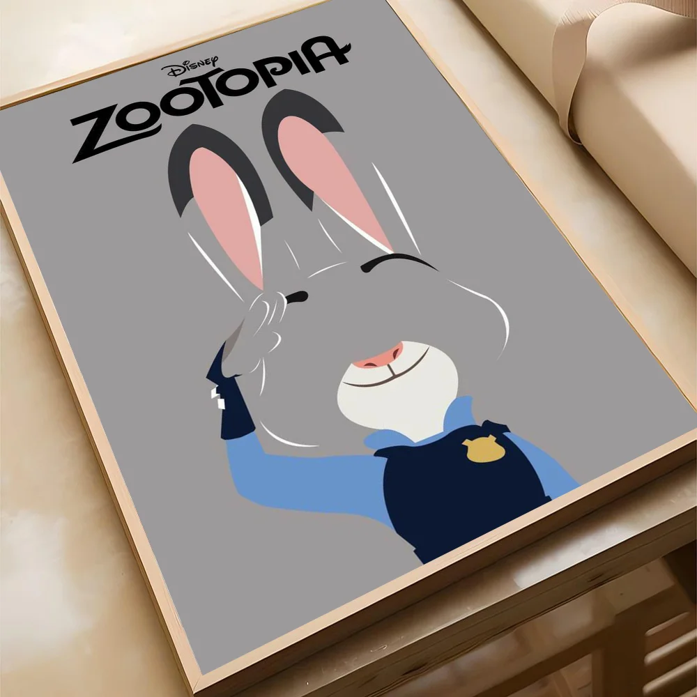 Cute Judy Zootopia Character Best Selling Poster Wall Art