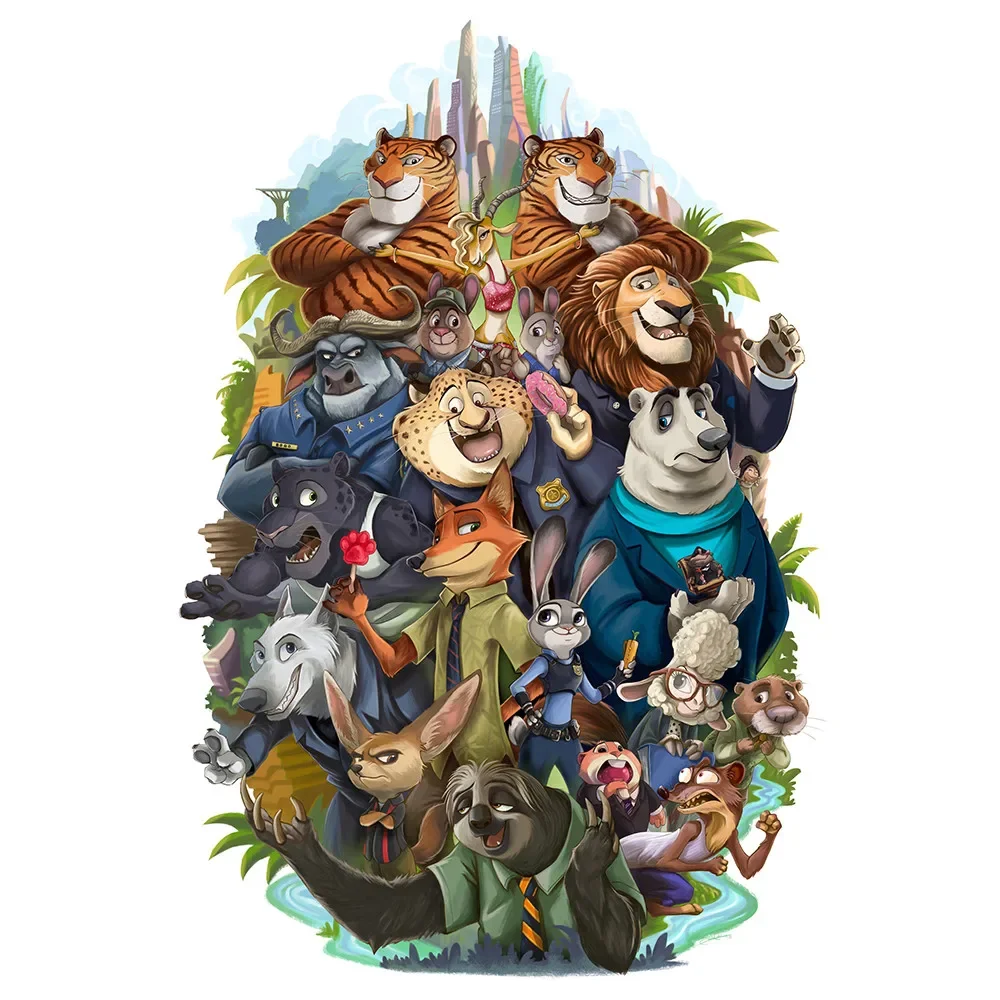 Zootopia Animal Fox Home Decor Poster