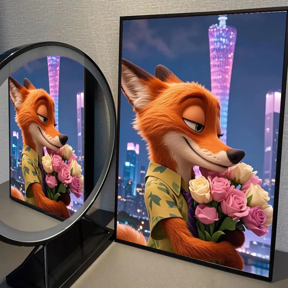 Zootopia Nick HD Wall Art