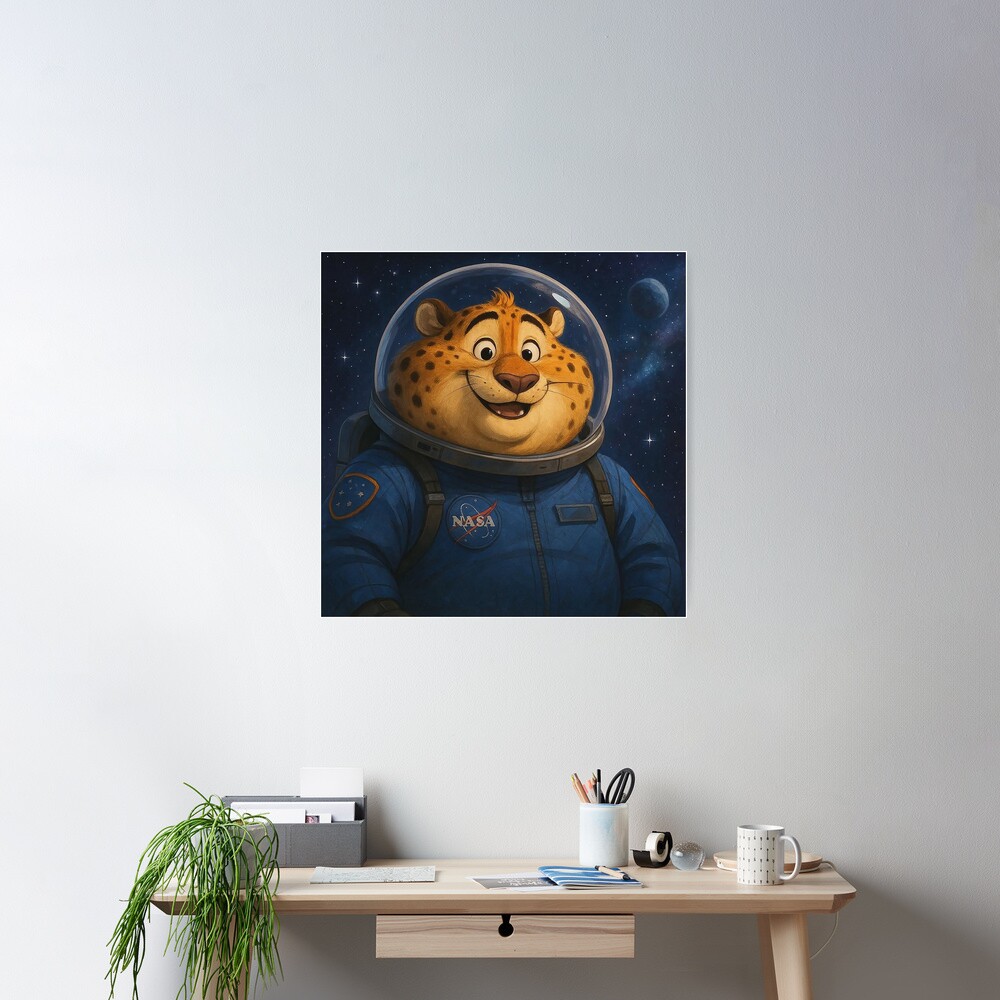 Clawhauser The Interstellar Explorer Poster - Image 2