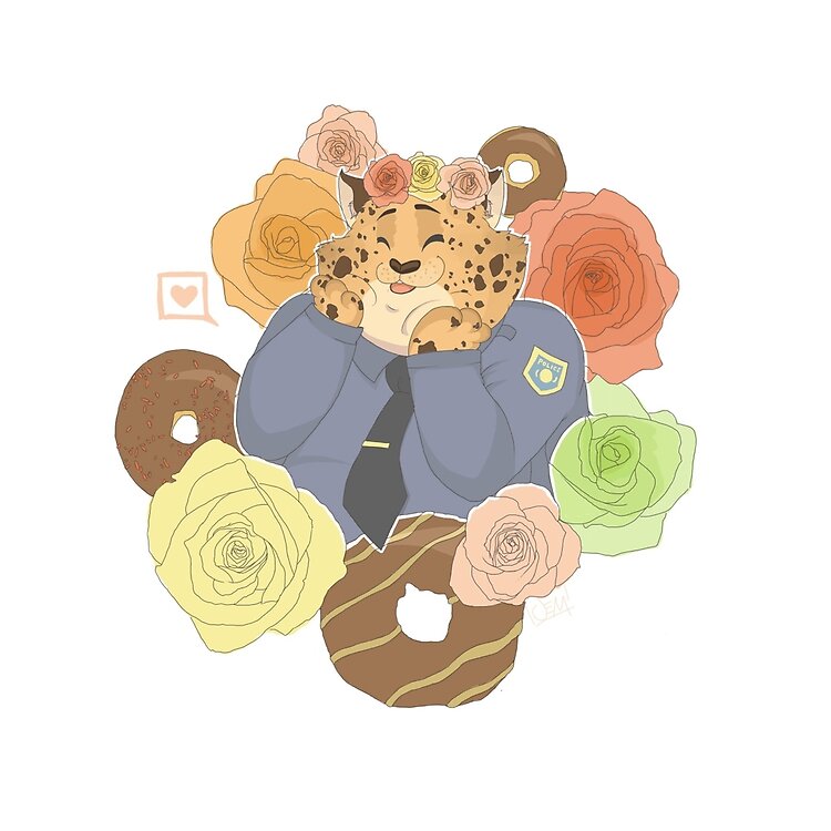 Officer Clawhauser Tote Bag - Image 2