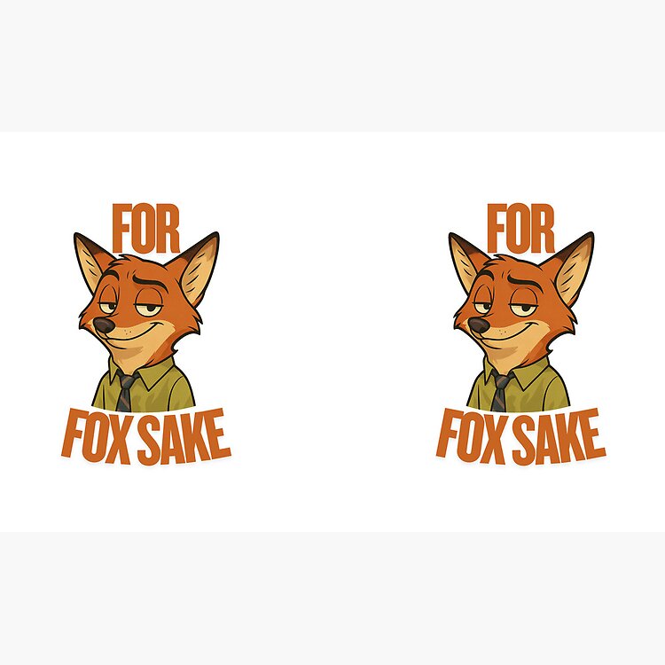 For Fox Sake Nick Wilde Inspired Zootopia Shirt Mug - Image 2