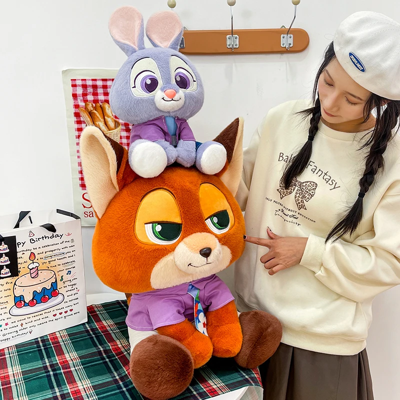 Zootopia 2 Fox Nick Rabbit Judy Plush - Image 4