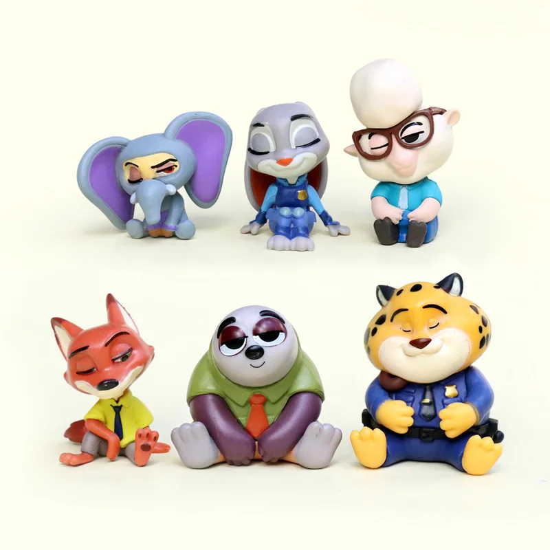 6-Piece Judy & Finnick Figure
