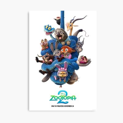 Vintage Zootopia New Release Poster