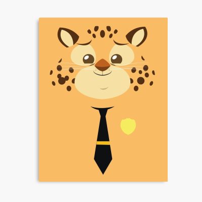 Stylized Ghepard Clawhauser Poster