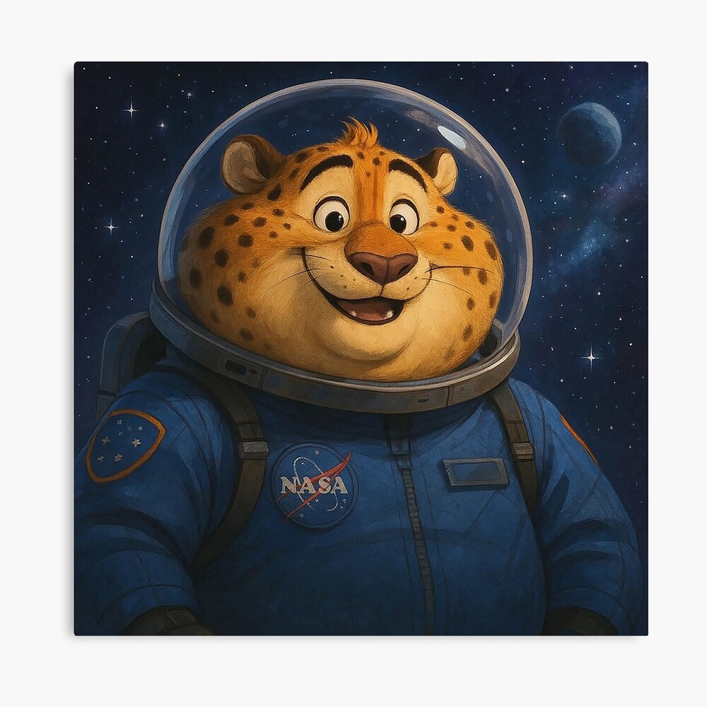 Clawhauser The Interstellar Explorer Poster