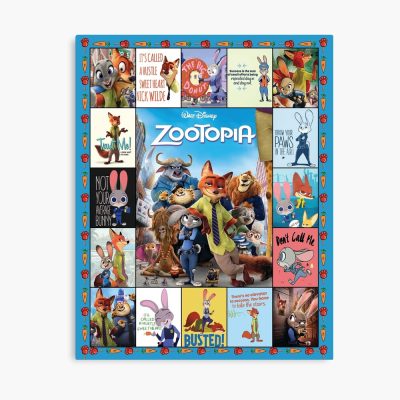 Zootopia Fox And Bunny Poster