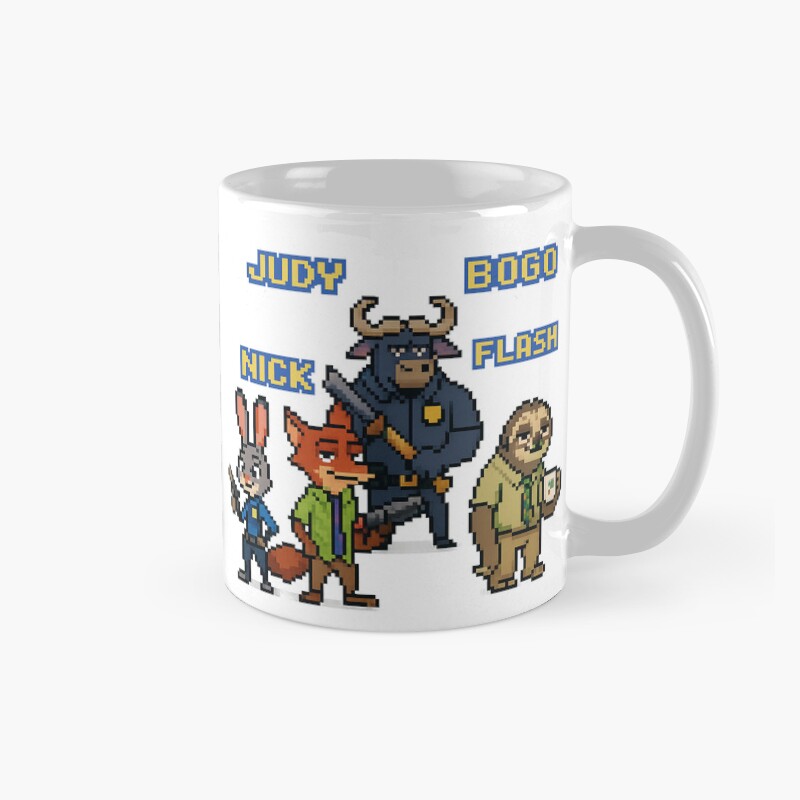 Zootopia Vintage Arcade Mug