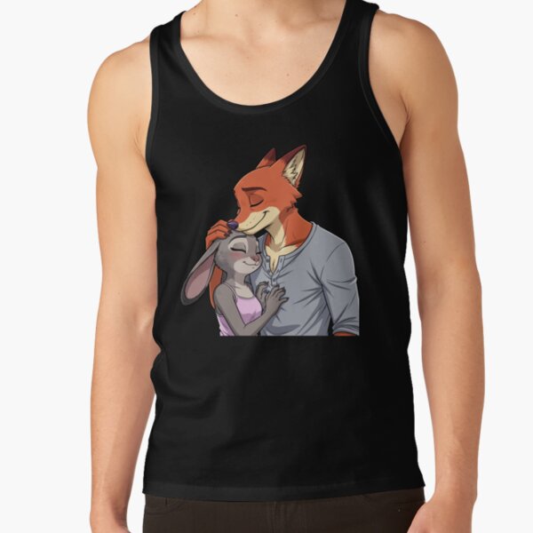 Nick Wilde And Judy Hopps Tank Top - Image 5