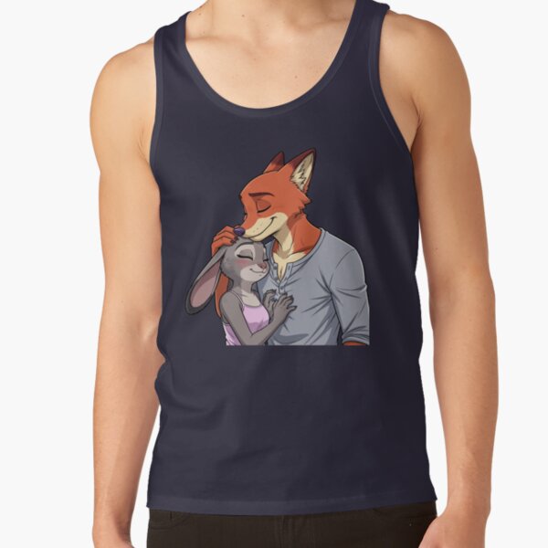Nick Wilde And Judy Hopps Tank Top - Image 6