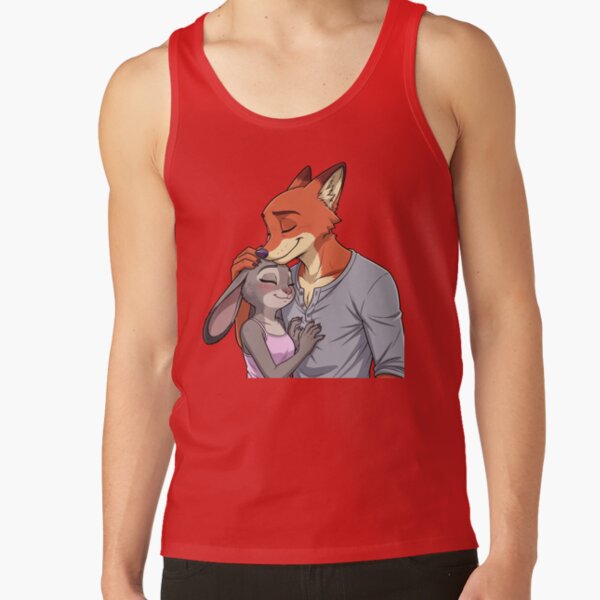 Nick Wilde And Judy Hopps Tank Top - Image 2