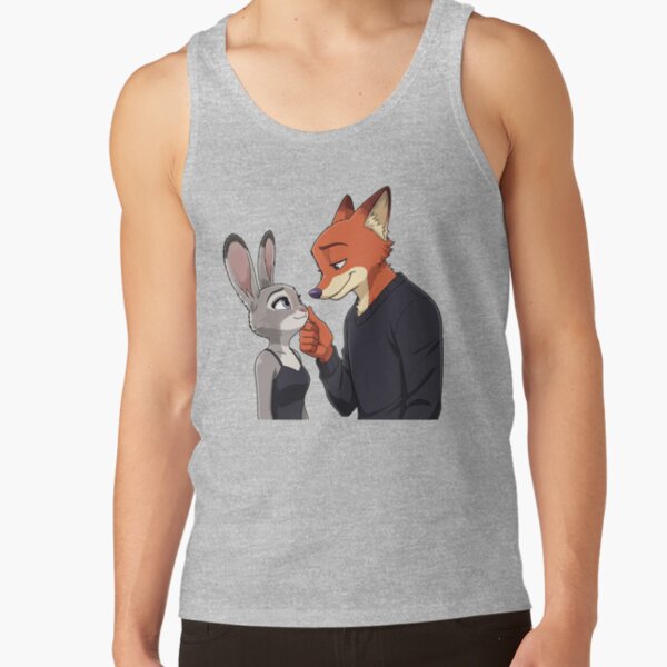 Zootopia Movie Duo Design Tank Top - Image 4