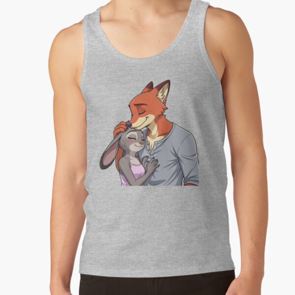 Nick Wilde And Judy Hopps Tank Top - Image 4