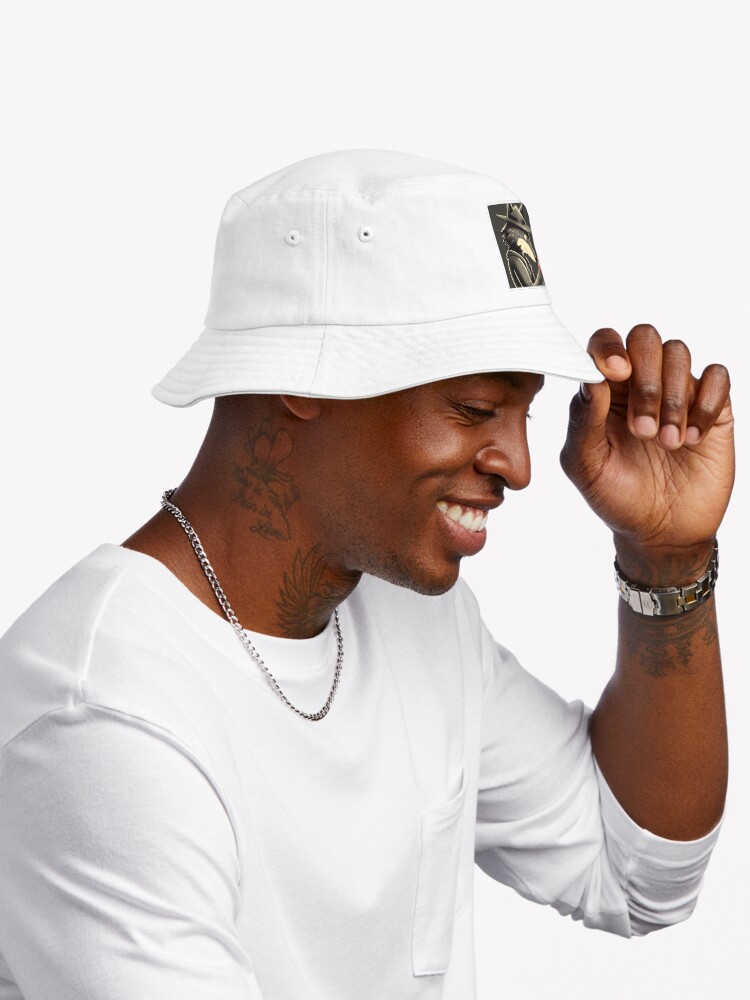 Wolf In Hat With Apple Bucket Hat - Image 3