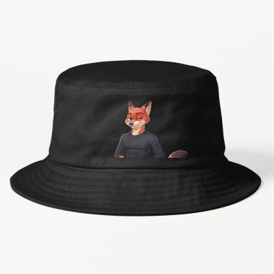 Nick Wilde Furry Fanart From Zootopia Bucket Hat