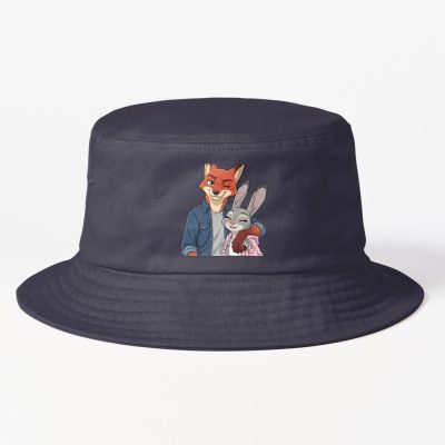 Nick And Judy Together Furry Relationship Bucket Hat