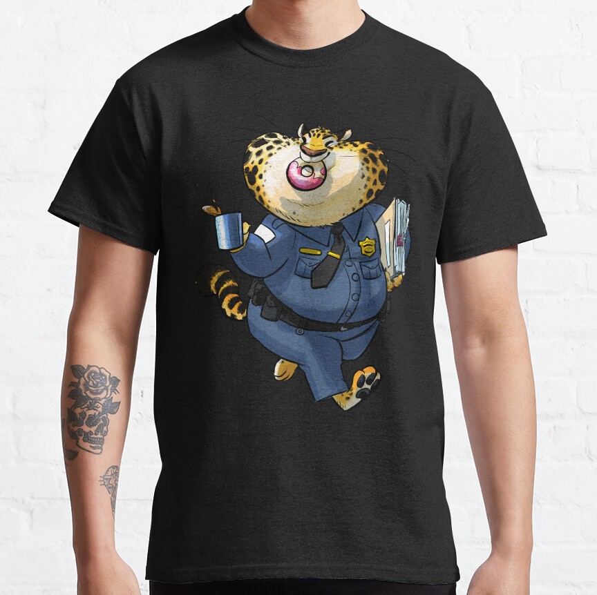 Officer Clawhauser T-Shirt - Image 2