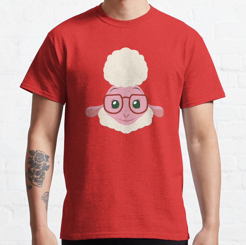 Stylized Sheep Bellwhetter T-Shirt - Image 5