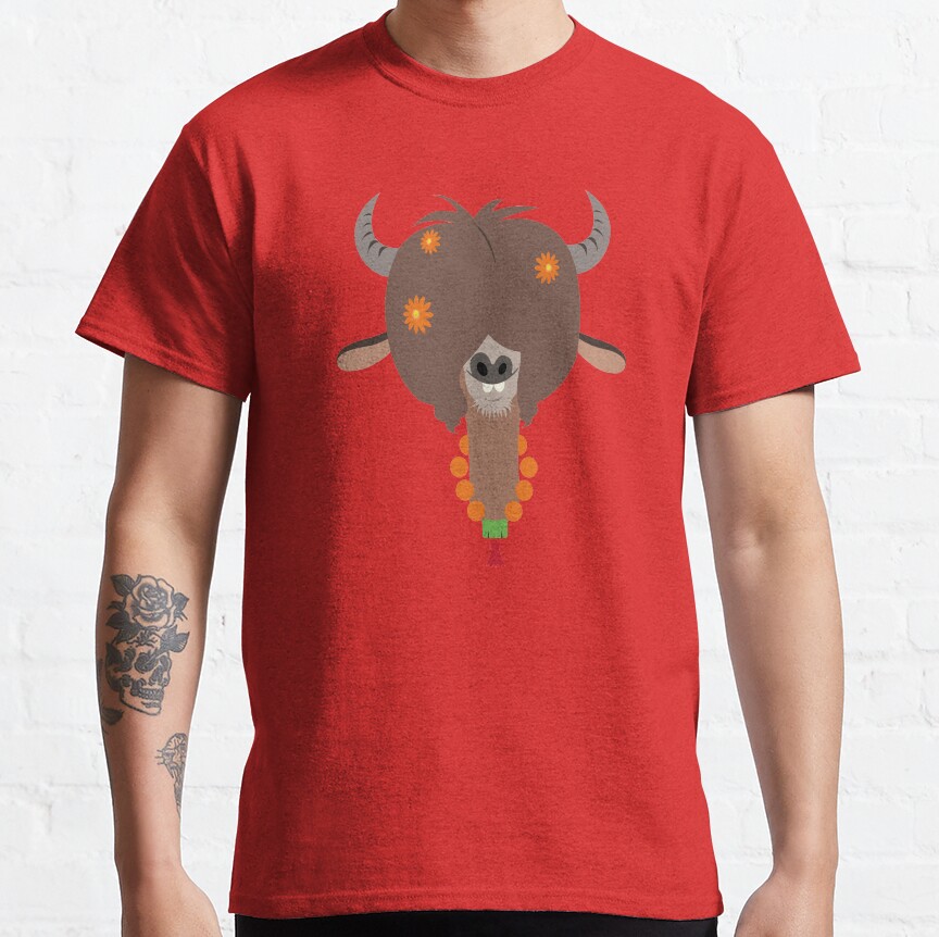 Stylized Yax Yak T-Shirt - Image 2
