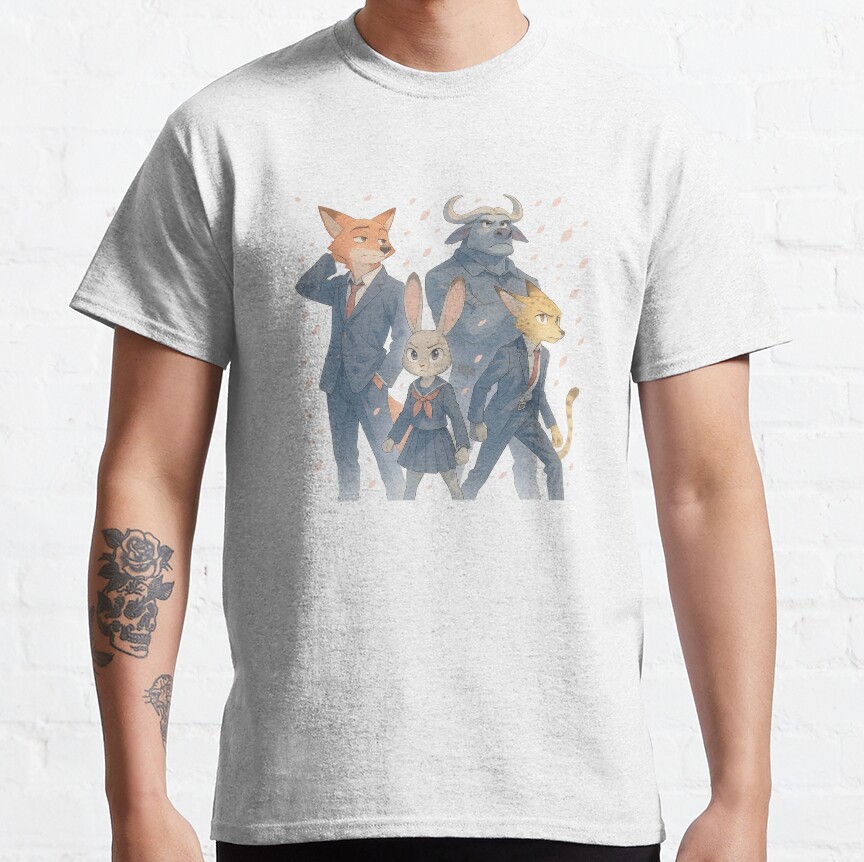 Zootopia Anime T-Shirt - Image 2