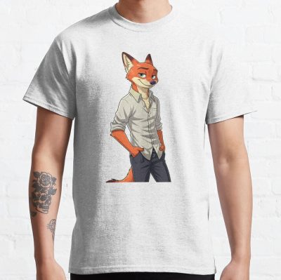 Fox Character Fanart Nick From Zootopia T-Shirt