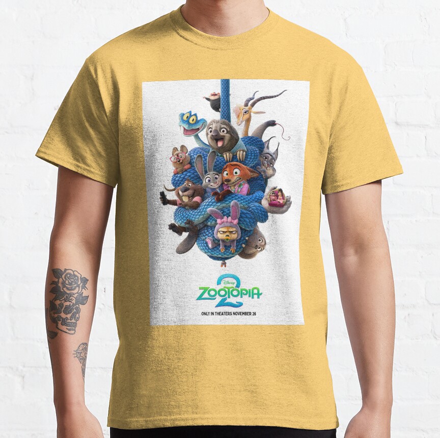 Vintage Zootopia 2025 T-Shirt - Image 2