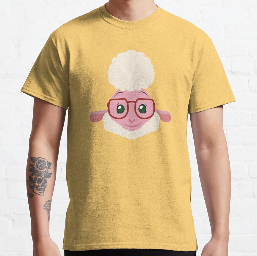 Stylized Sheep Bellwhetter T-Shirt - Image 4