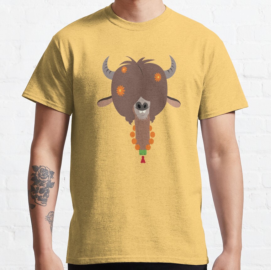 Stylized Yax Yak T-Shirt - Image 6