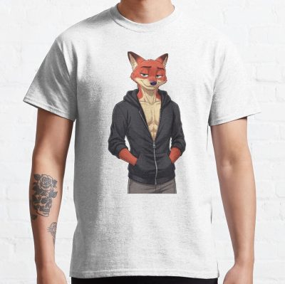Nick Wilde Zootopia Movie Character Artwork T-Shirt