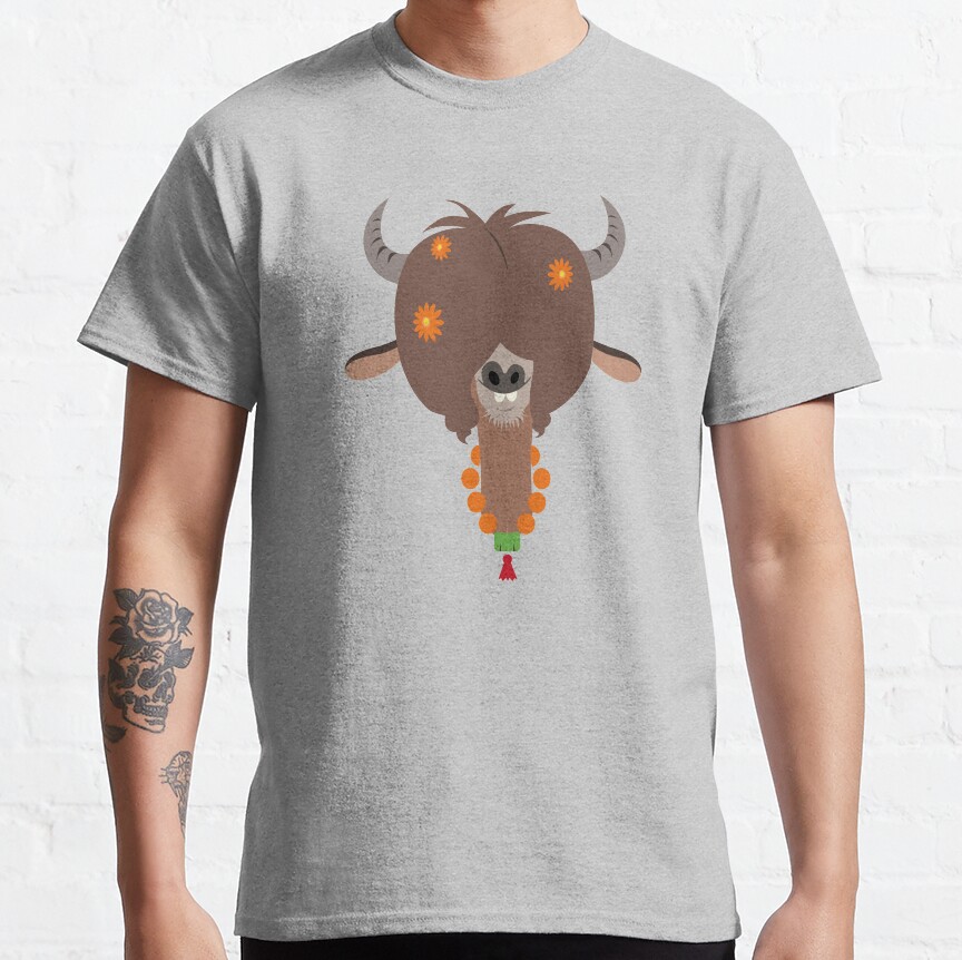 Stylized Yax Yak T-Shirt - Image 5