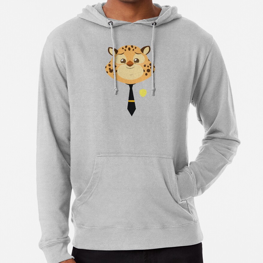 Stylized Ghepard Clawhauser Hoodie - Image 4
