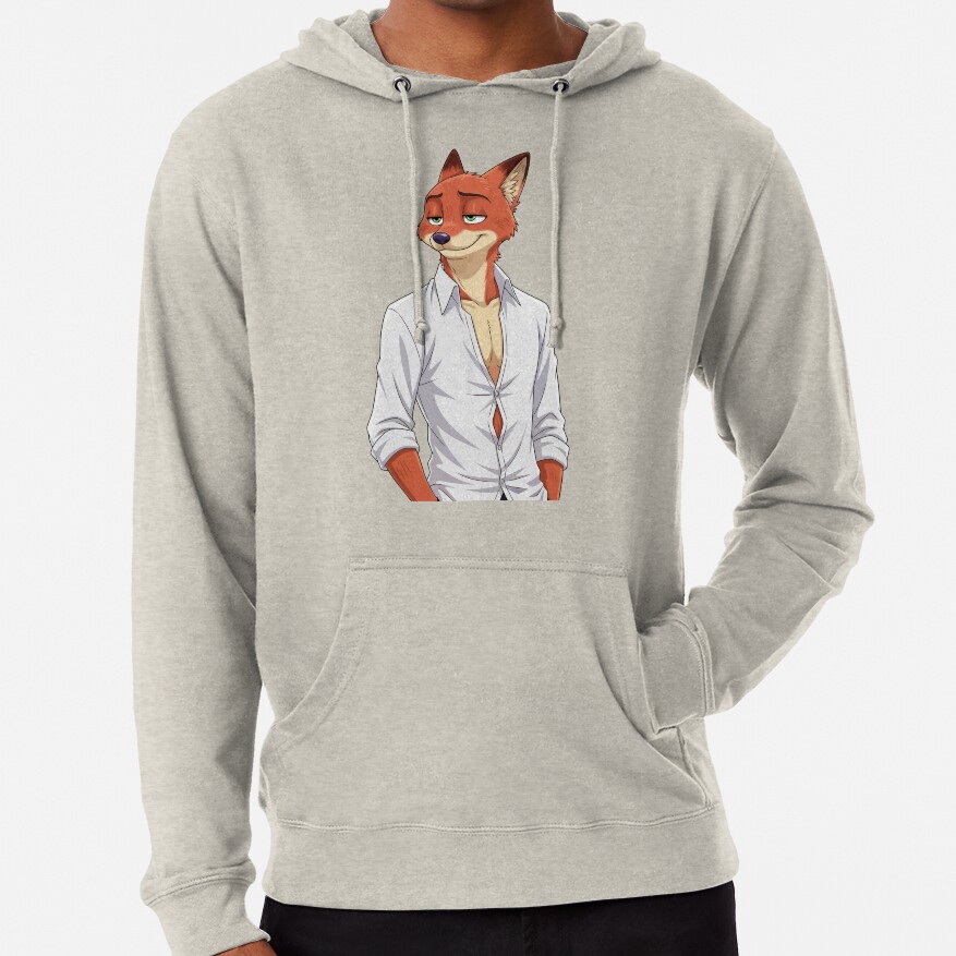 Nick Wilde Furry Design Hoodie - Image 2