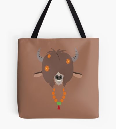 Stylized Yax Yak Tote Bag