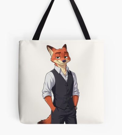 Zootopia Nick Wilde Character Fox Movie Art Tote Bag