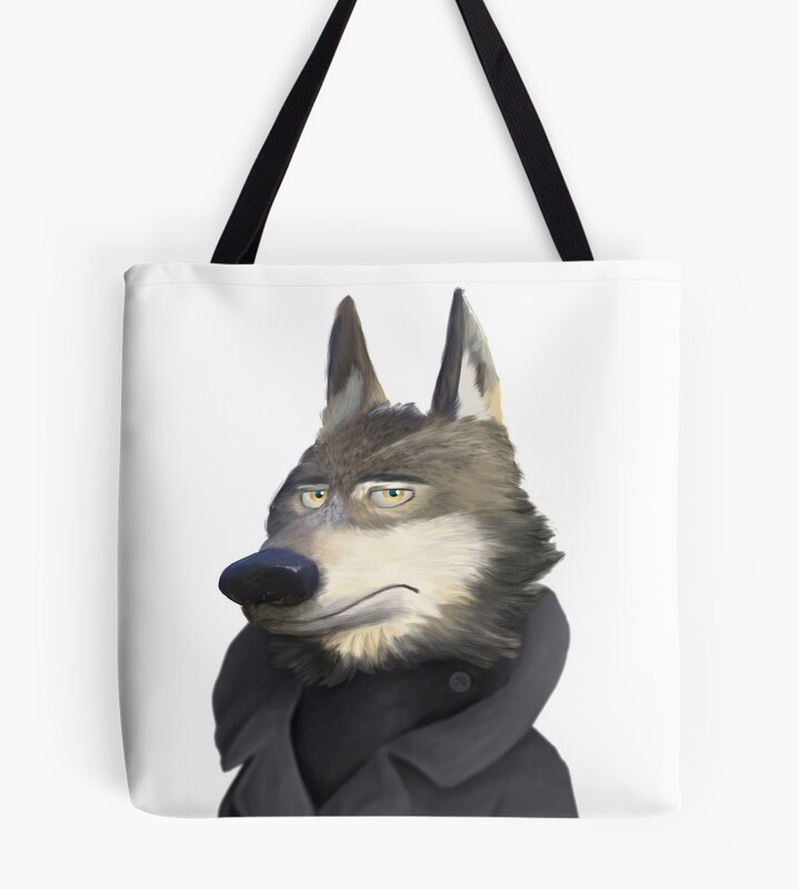 Wolf Zootropolis Tote Bag