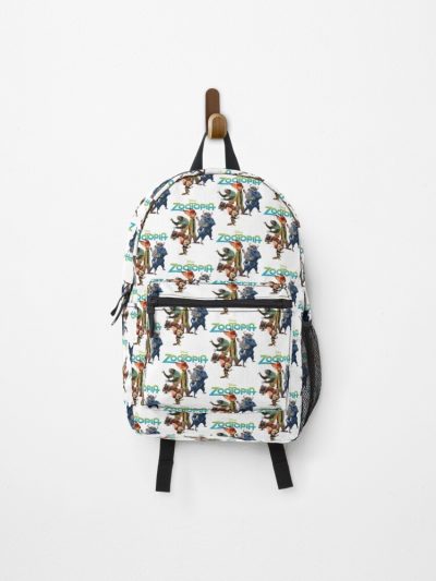 Big Vintage Funny City Cartoon Backpack