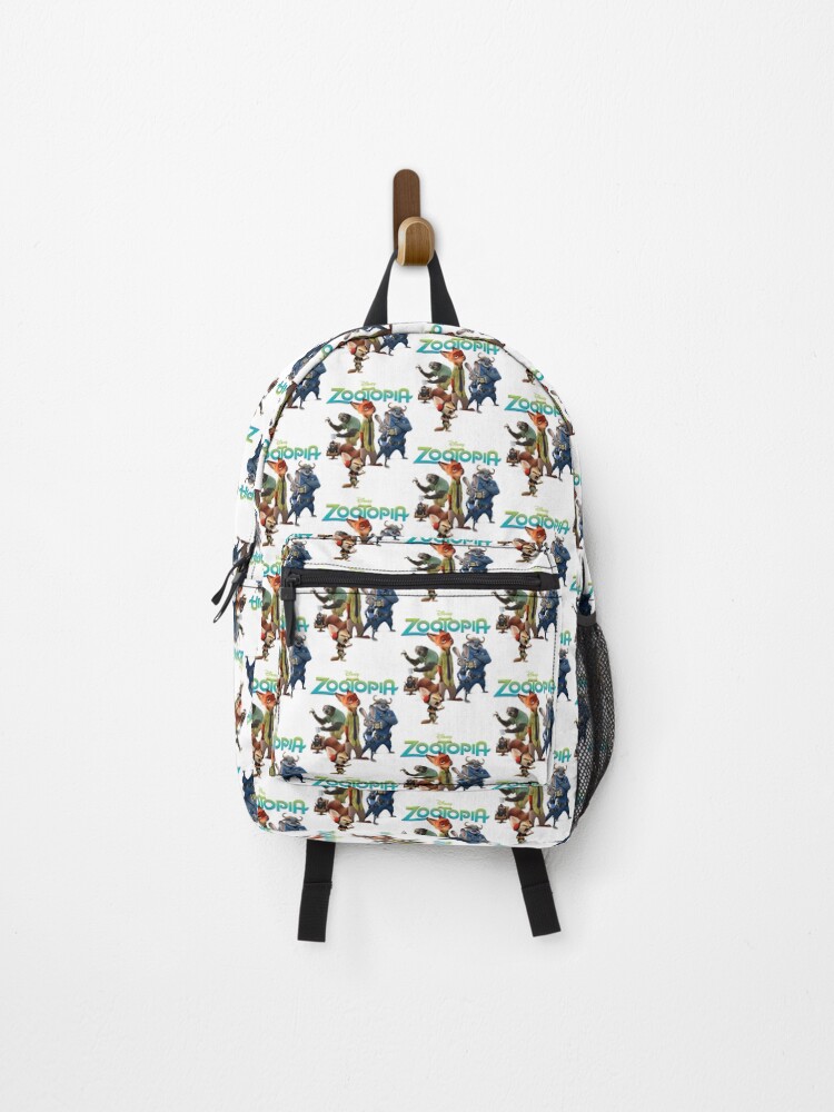 Big Vintage Funny City Cartoon Backpack
