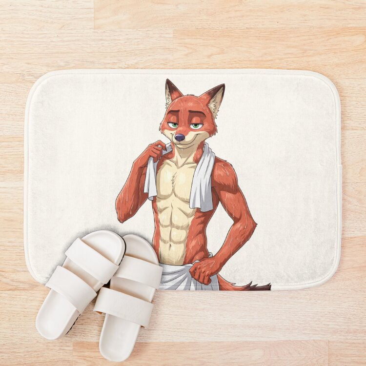 Zootopia Nick Wilde Fox Zootropolis Movie Bath Mat - Image 3
