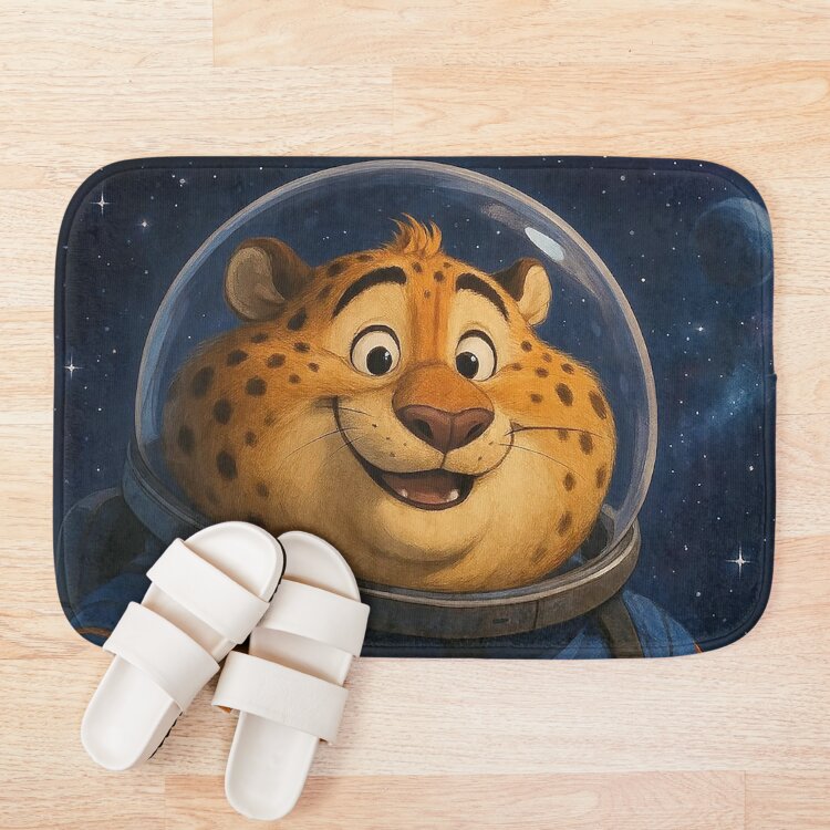 Clawhauser The Interstellar Explorer Bath Mat - Image 3