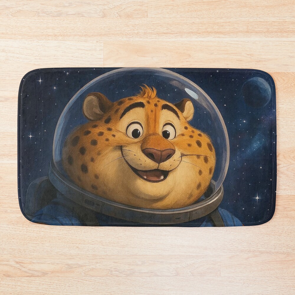 Clawhauser The Interstellar Explorer Bath Mat