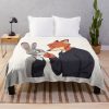 Nick Wilde And Judy Hopps Zootopia Movie Throw Blanket