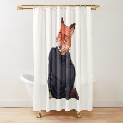 Zootropolis Nick Wilde Zootopia Character Shower Curtain